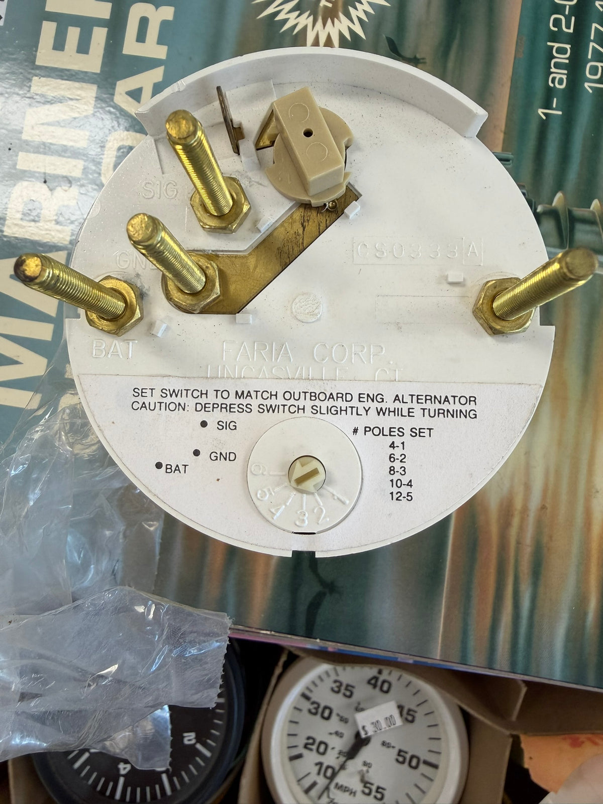 FARIA SPEEDOMETER-70