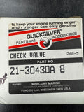 CHECK VALVE KIT 21-30430A8