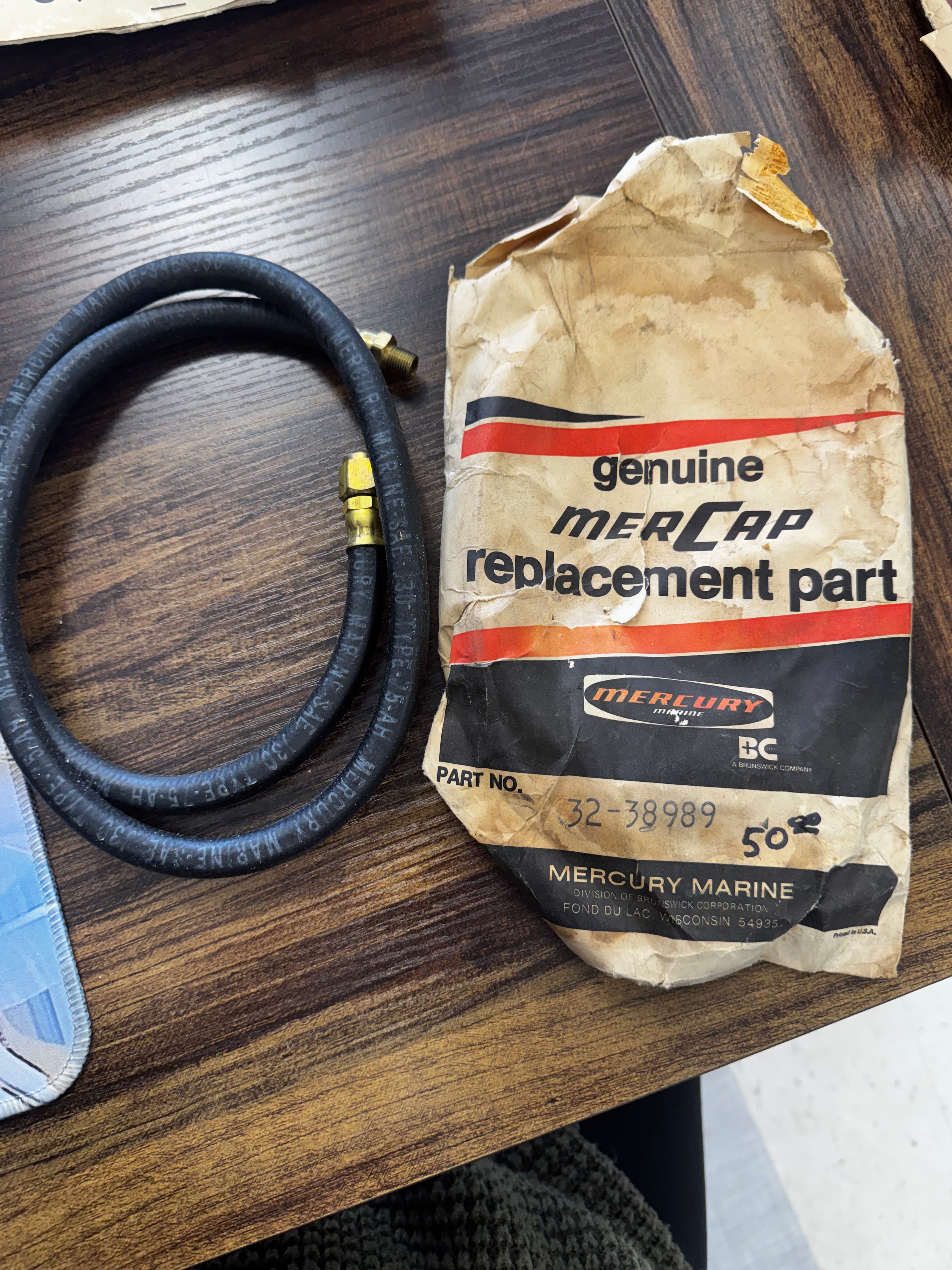 FUEL LINE RETURN 32-38989