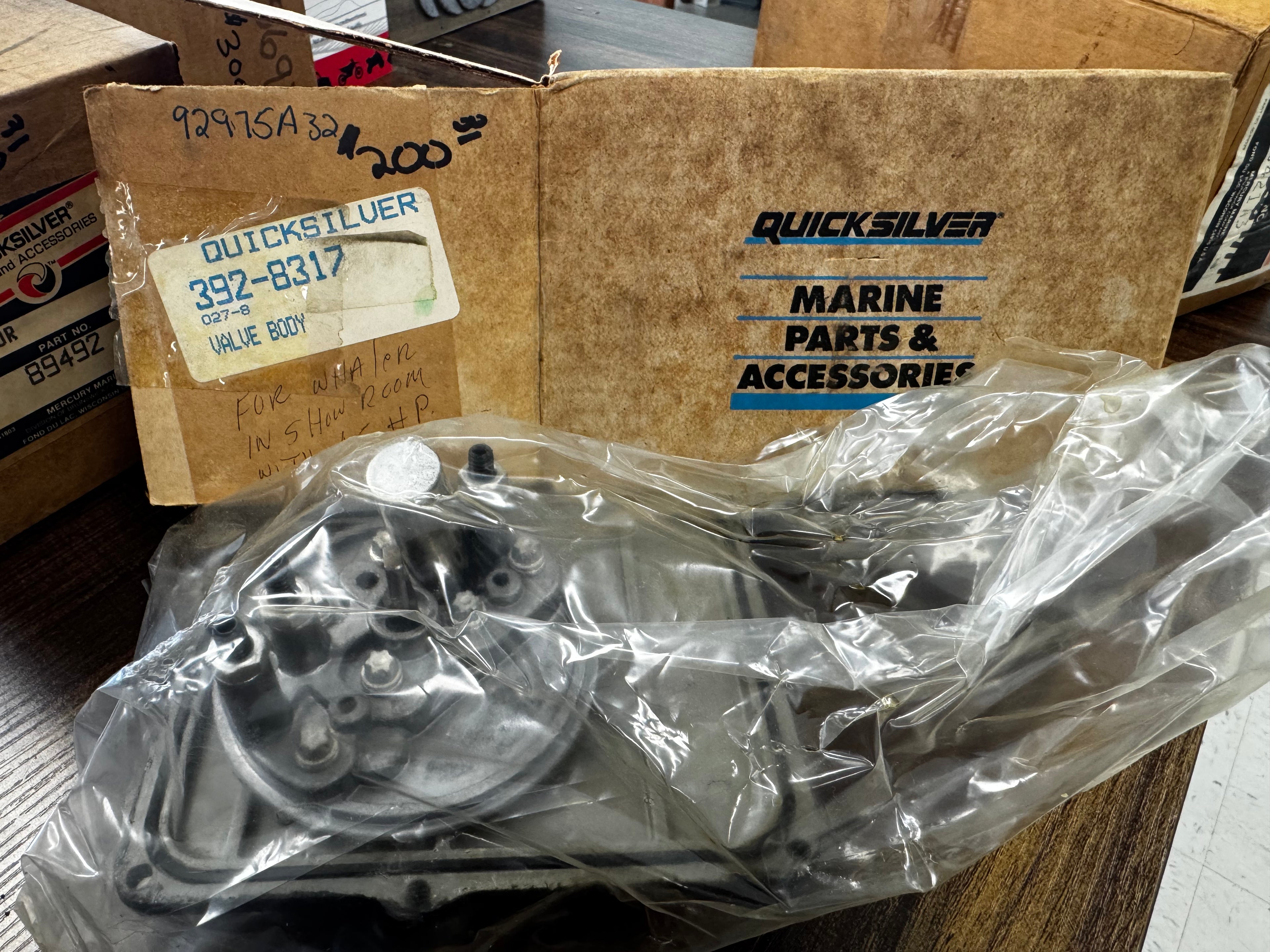 VALVE BODY 392-8317