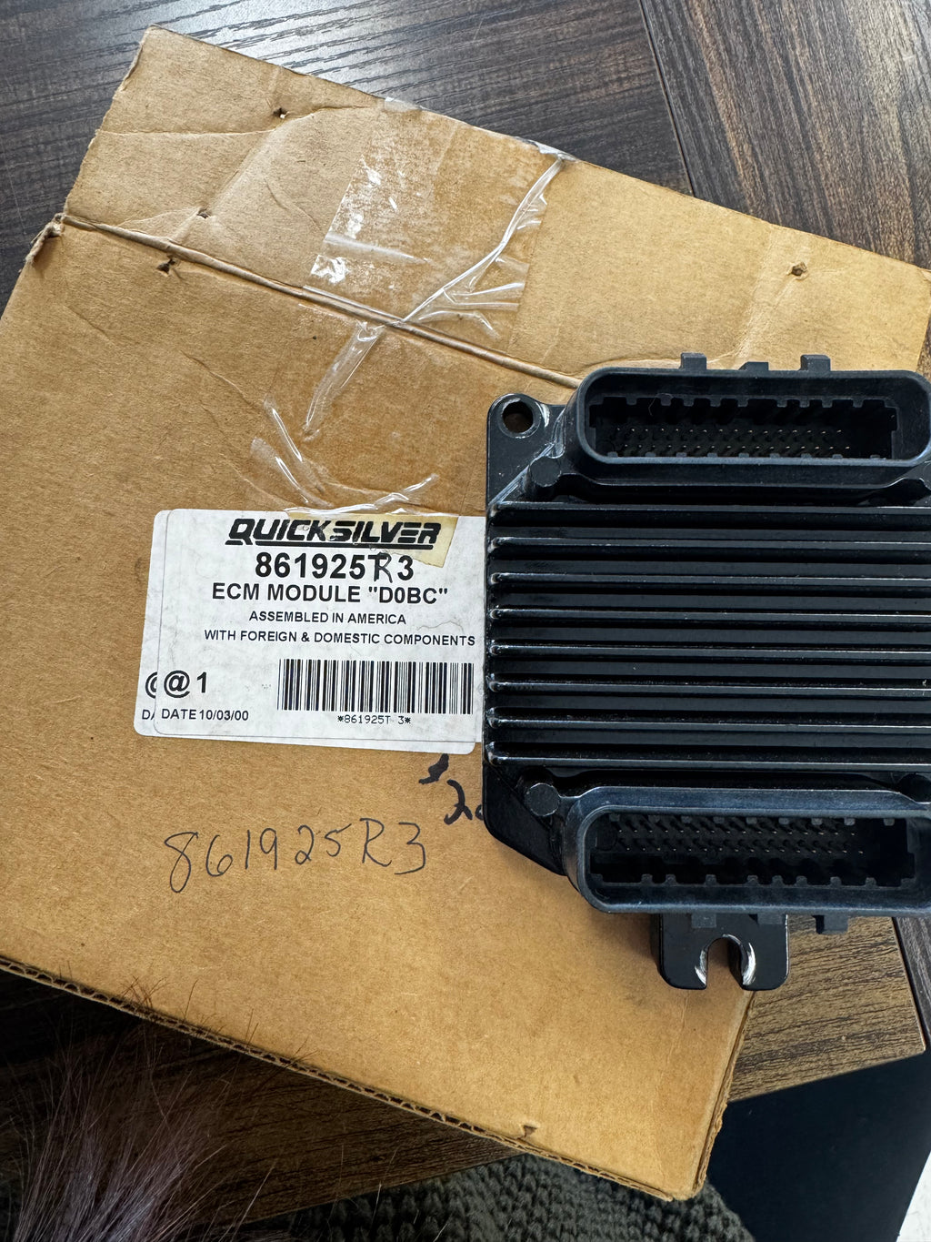 ECM MODULE "D0BC" 861925R3