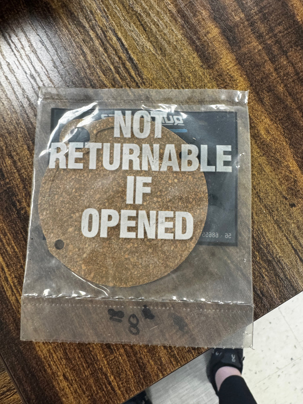 END CAP COVER GASKET 27-25725