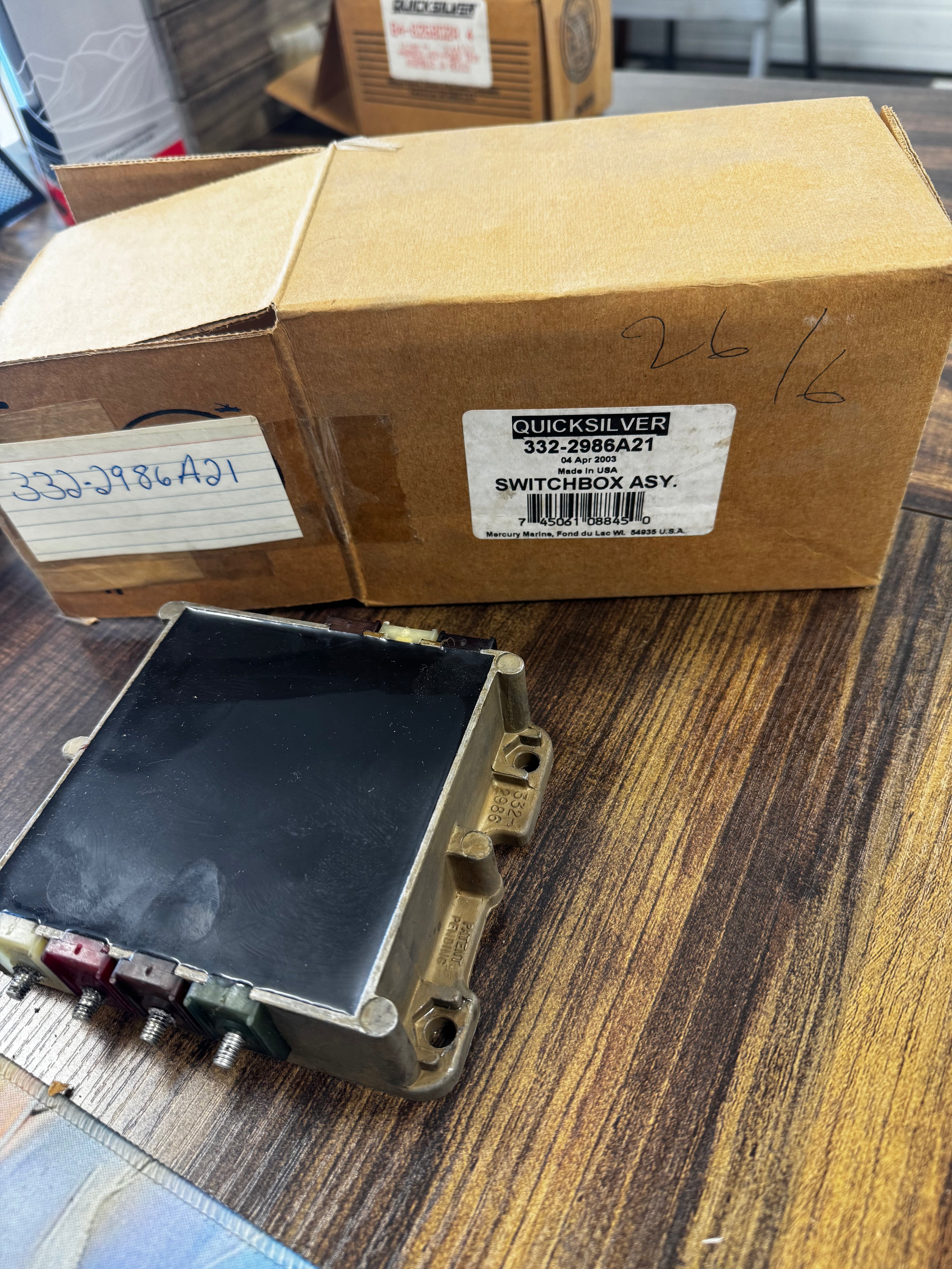 SWITCHBOX ASY. 332-2986A21