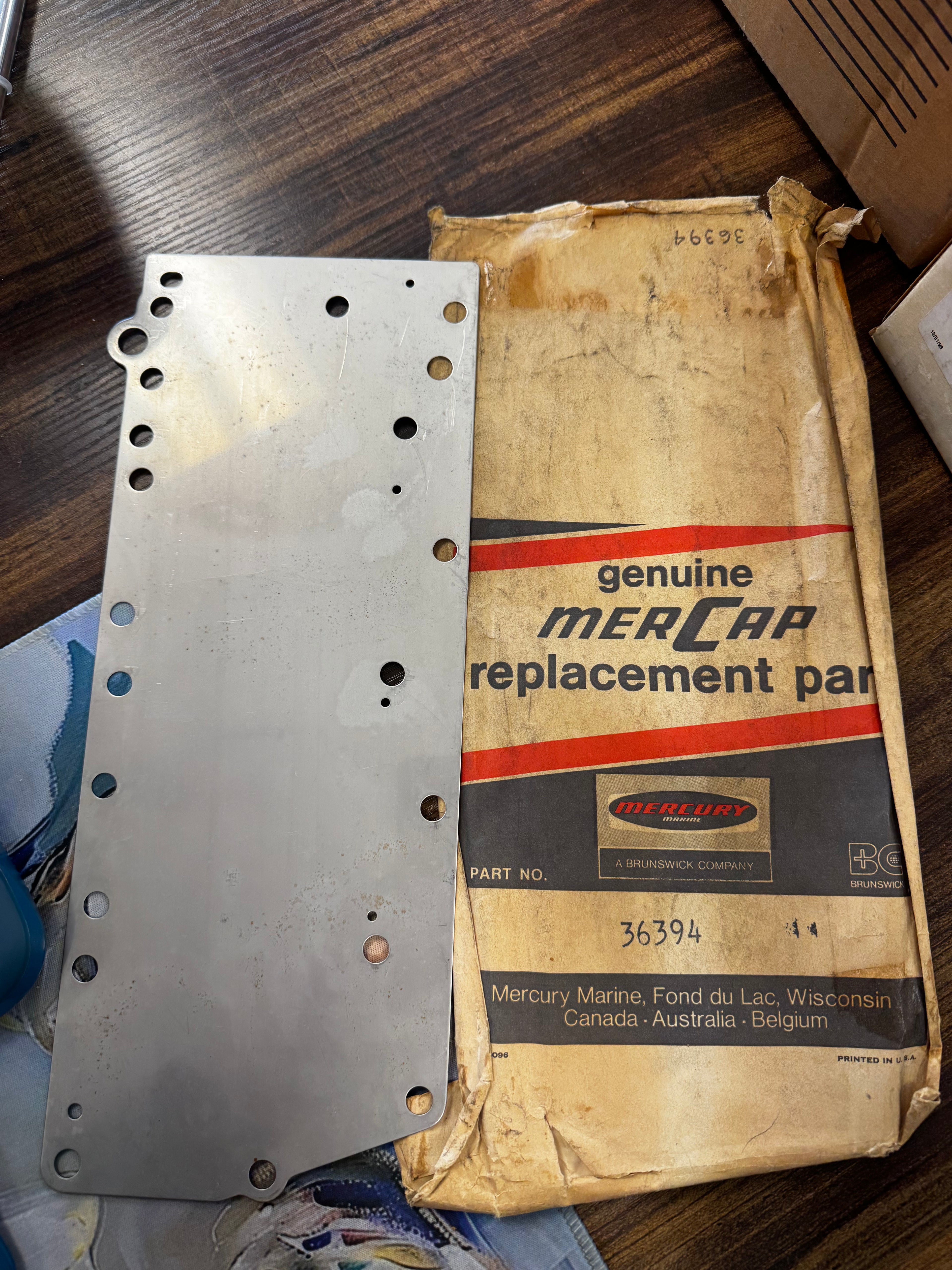 EXHAUST MANIFOLD PLATE 36394