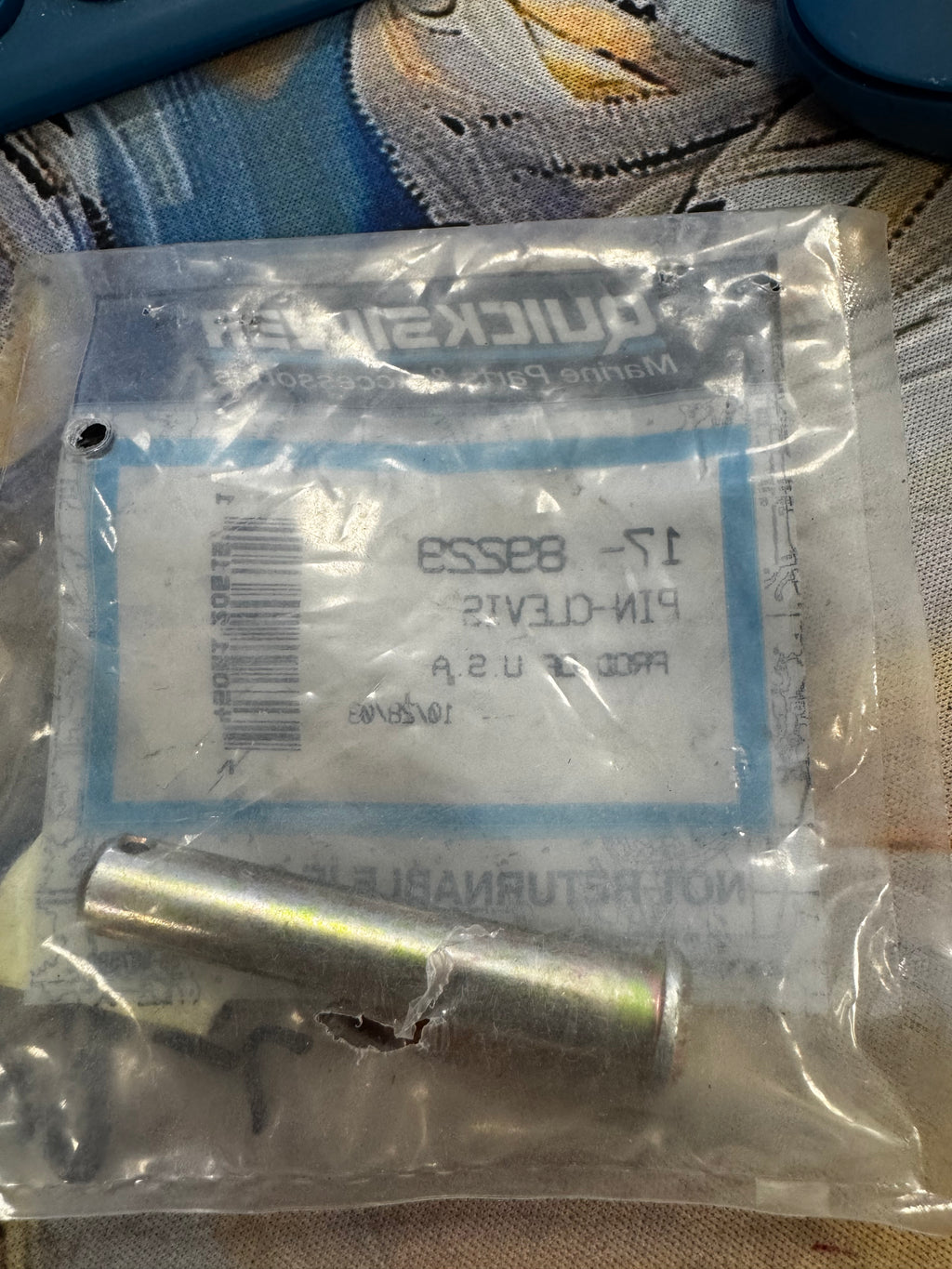 CLEVIS PIN - 17-89229